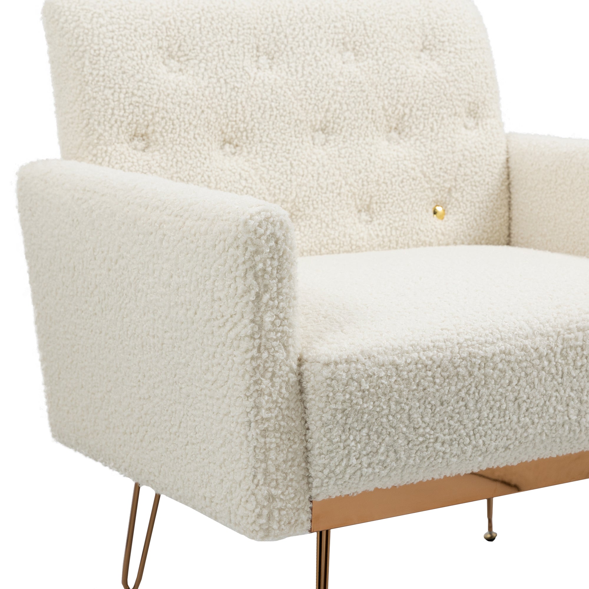 Chair, Armchair Single Sofa Modern Tufted Upholstered Side Reading Chairs