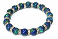 Bracelet, Yoga Sparkle Medley Of Round Agate Stone