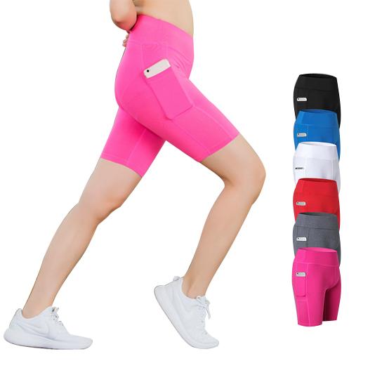 Women's Yoga, All Seasons Yoga Shorts Stretchable With Phone Pocket