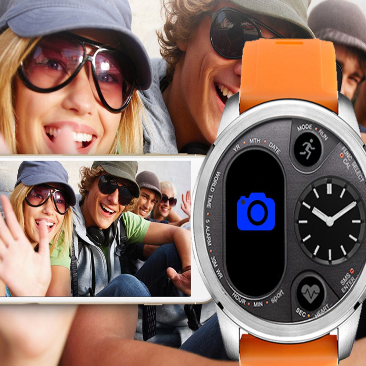 Watch, Alista Rugged Unisex Smart watch