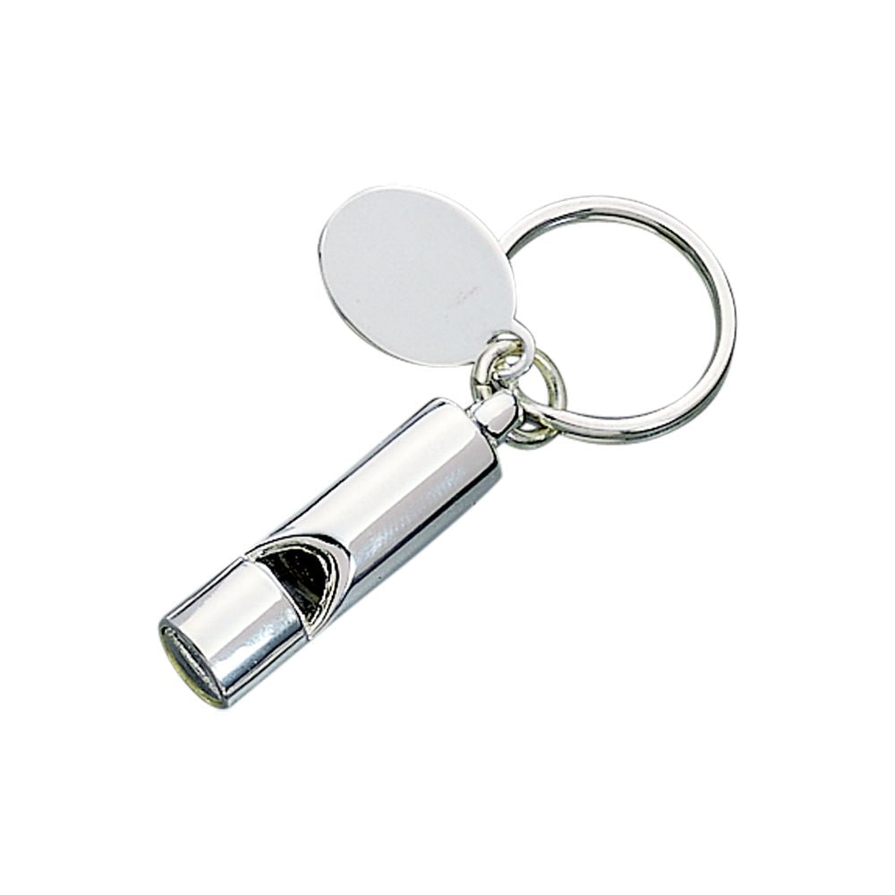 Whistle, English Bobby Style Whistle Keychain