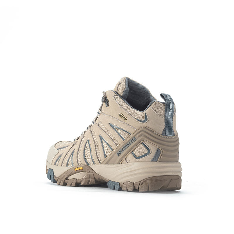 Men's Boots, ROCKROOSTER Bedrock Sand 6 Inch Waterproof Hiking Boots with VIBRAM®