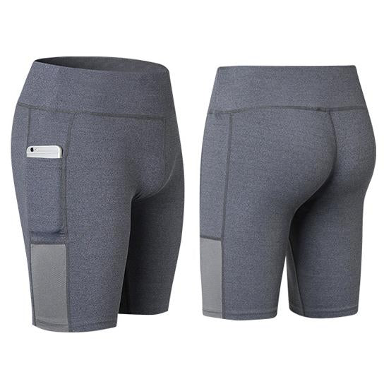 Women's Yoga, All Seasons Yoga Shorts Stretchable With Phone Pocket