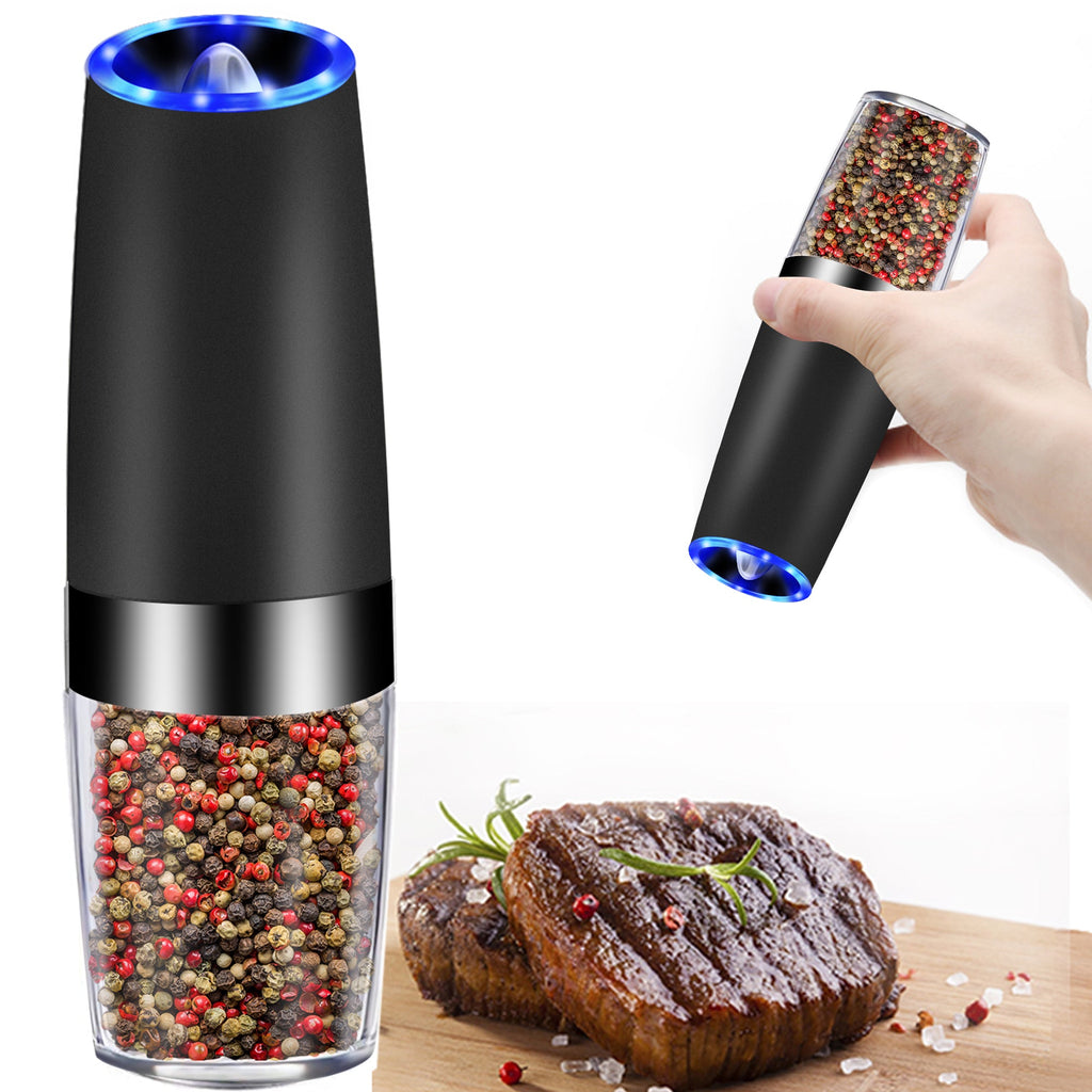Grinder, Electric Gravity Sensor Automatic Pepper Grinder Kitchen Tools