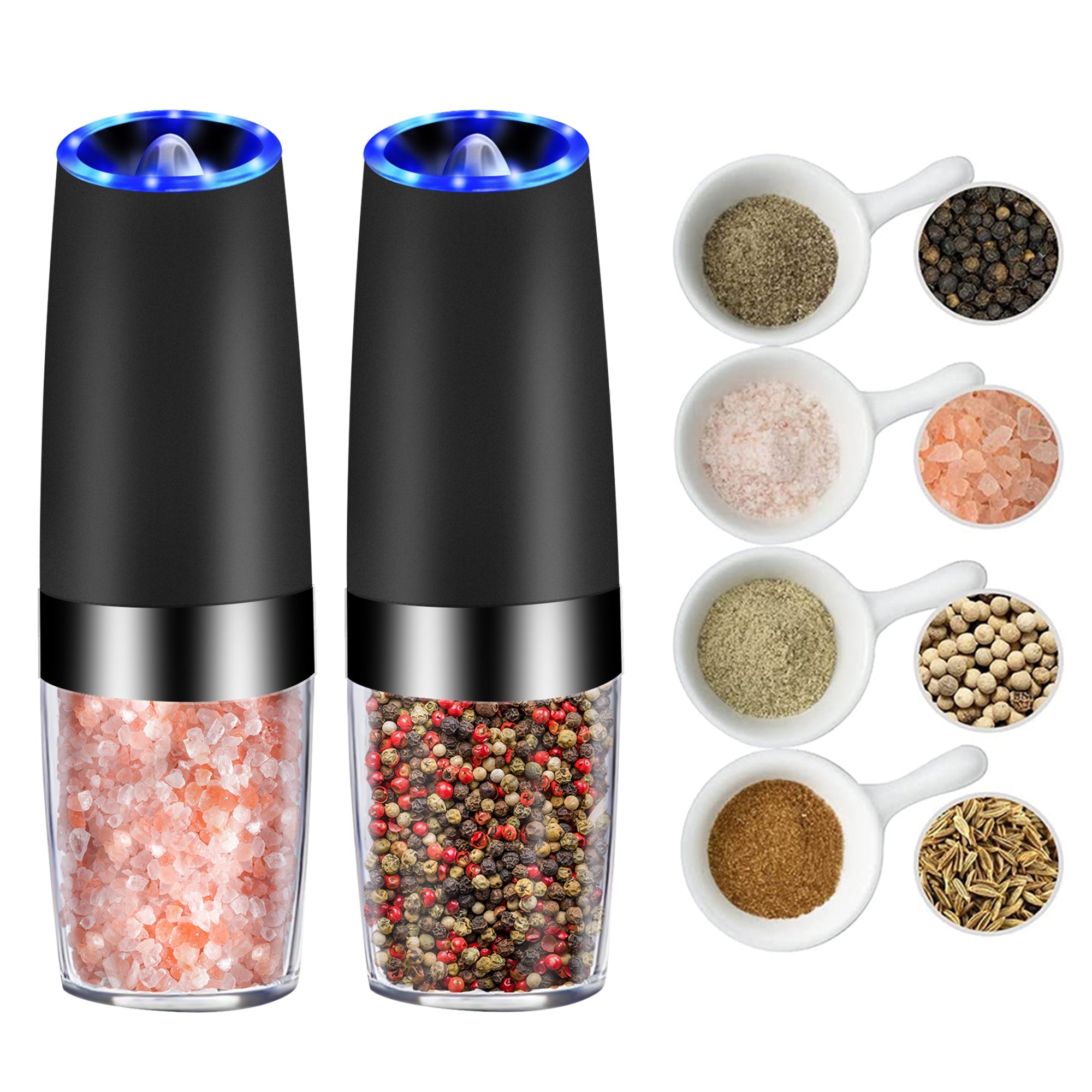 Grinder, Electric Gravity Sensor Automatic Pepper Grinder Kitchen Tools