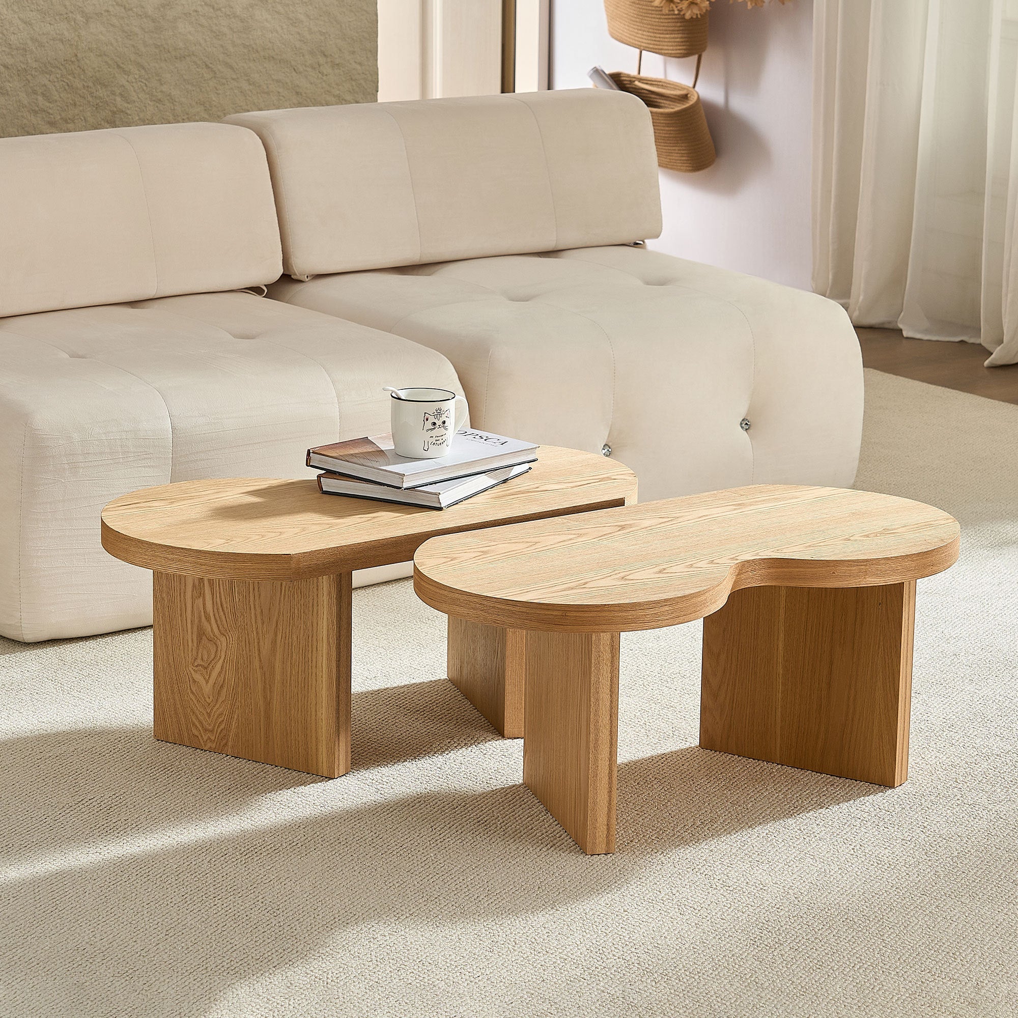 Table, Modern Butterfly MDF Coffee Table, Used In Living Rooms, Bedrooms,