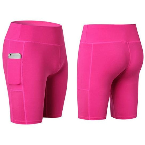 Women's Yoga, All Seasons Yoga Shorts Stretchable With Phone Pocket