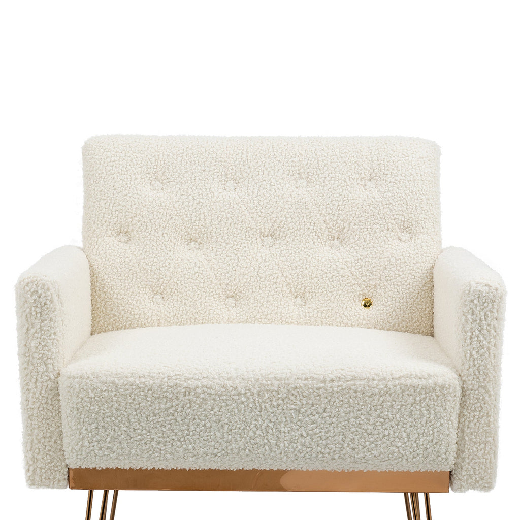 Chair, Armchair Single Sofa Modern Tufted Upholstered Side Reading Chairs