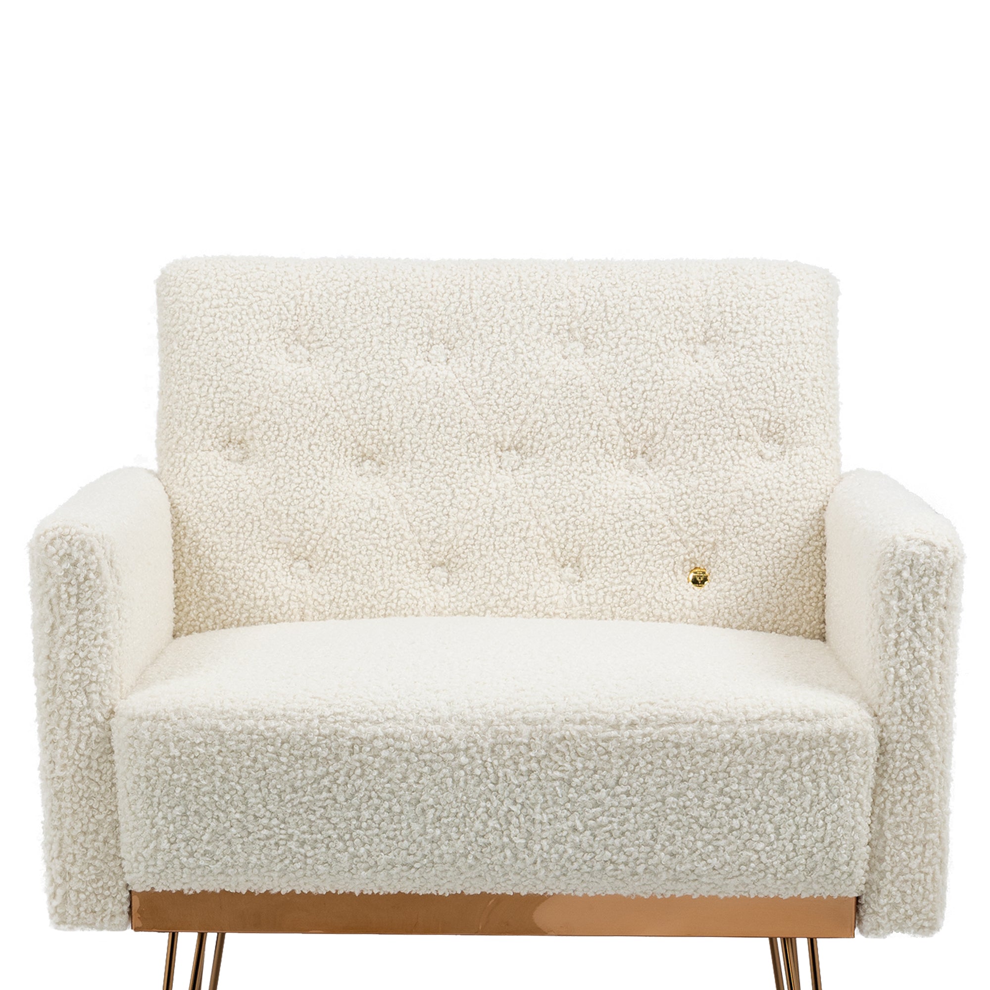 Chair, Armchair Single Sofa Modern Tufted Upholstered Side Reading Chairs