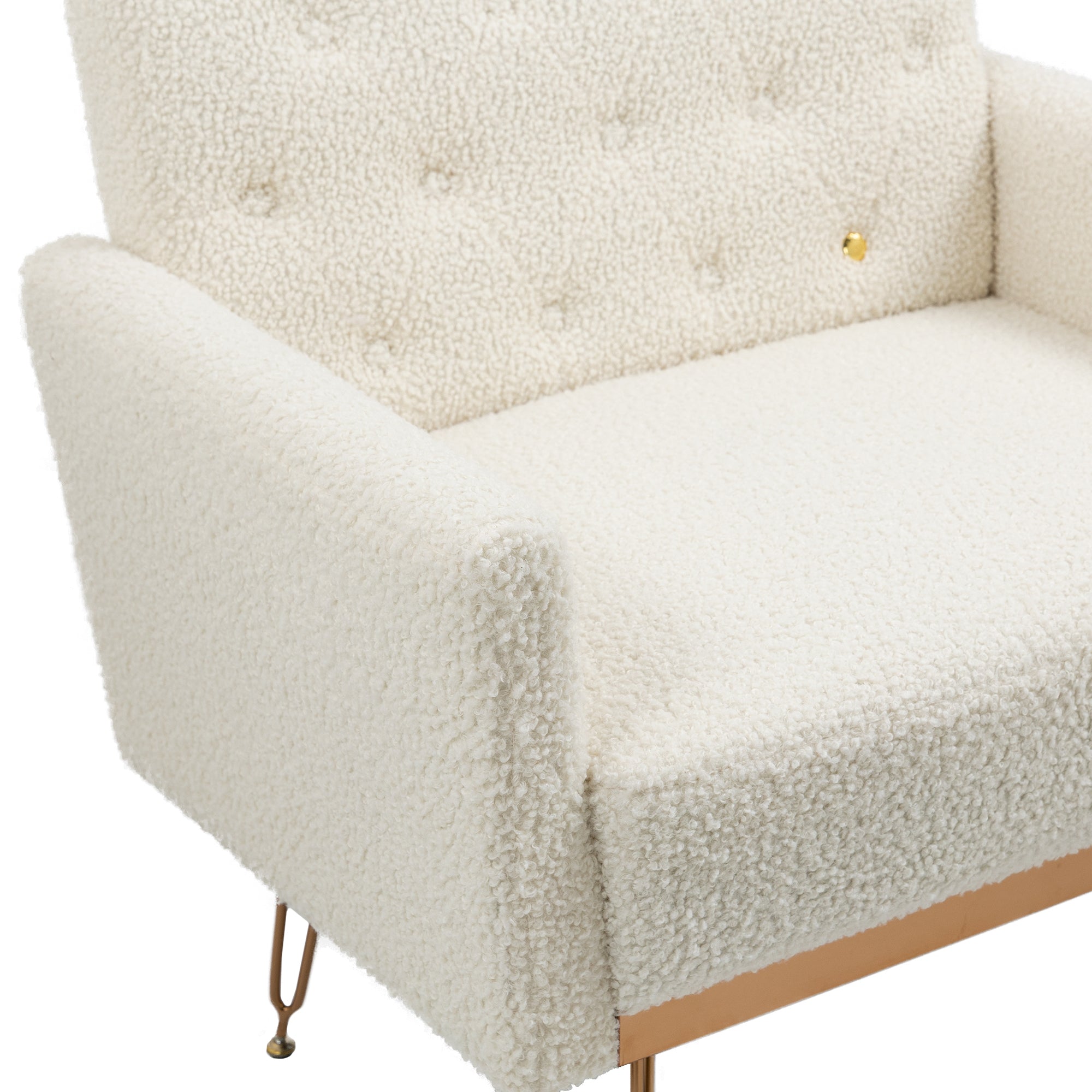 Chair, Armchair Single Sofa Modern Tufted Upholstered Side Reading Chairs