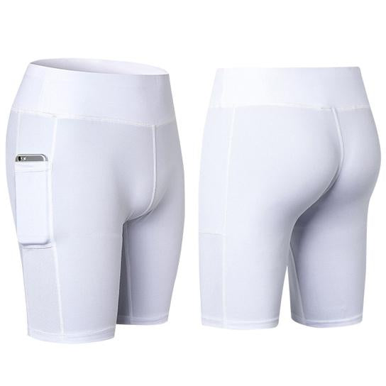 Women's Yoga, All Seasons Yoga Shorts Stretchable With Phone Pocket