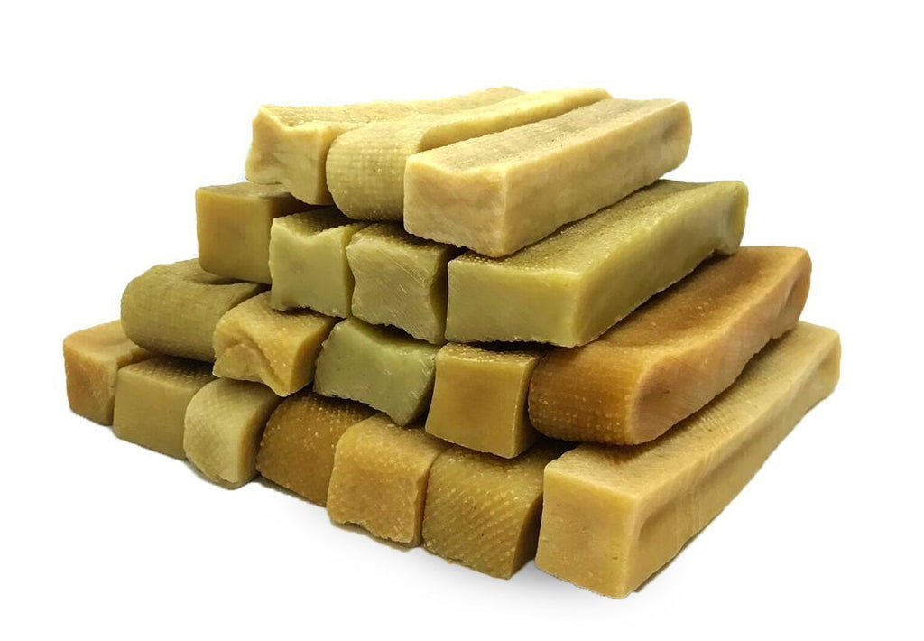 Dog Treats, Gold Yak Chews  (1 lb to 5lb Bags)