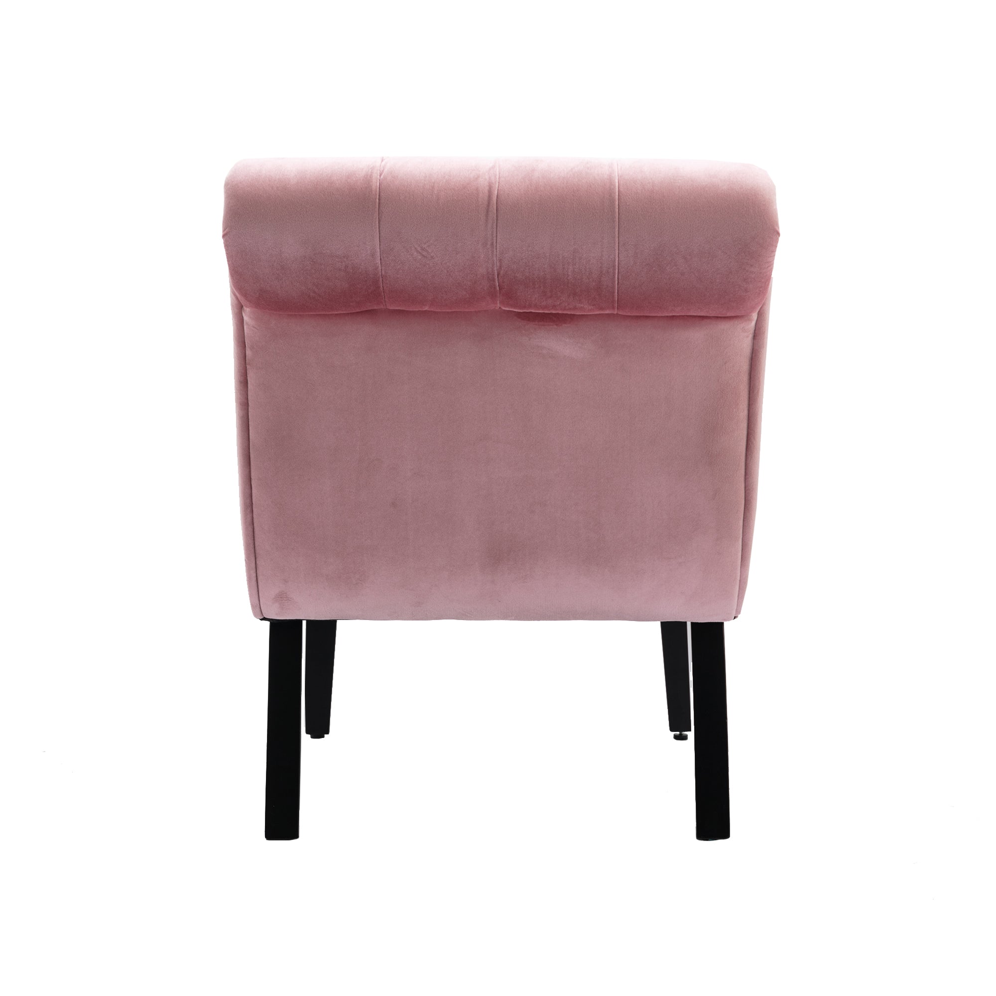 Chair, Modern Velvet Armless Accent Living Room Chair / Leisure