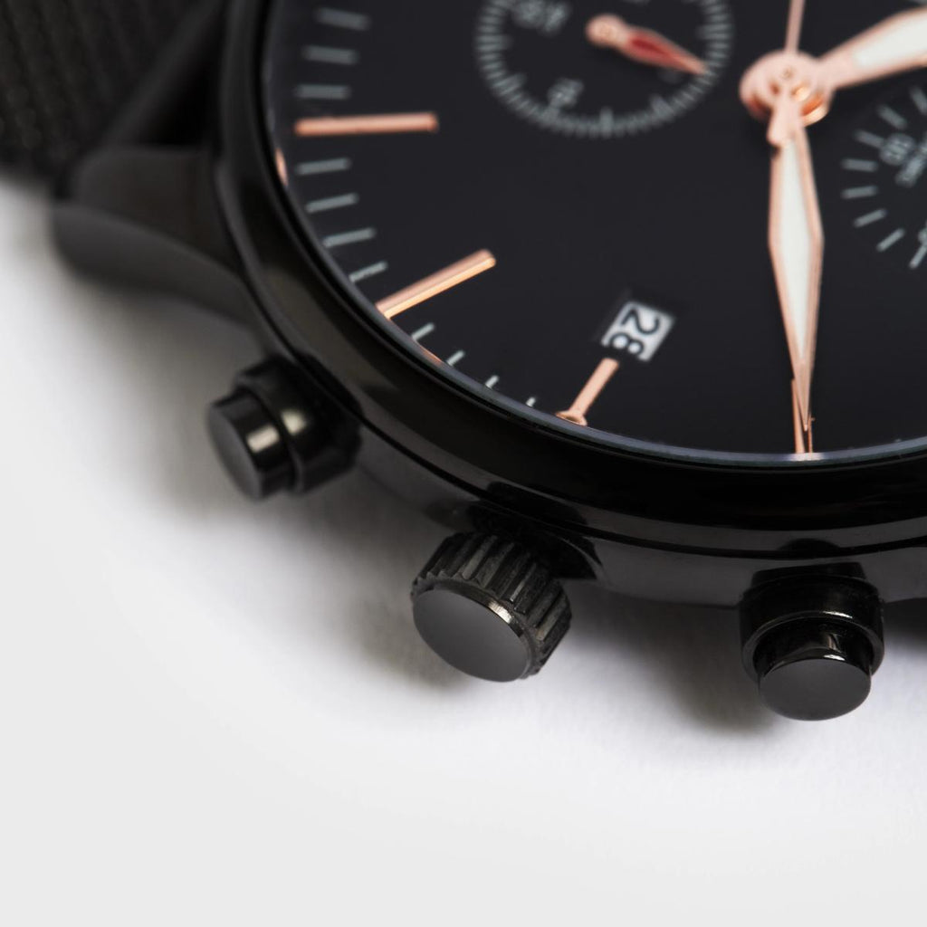 Watch, Men's Steel Mesh-Belt Watch