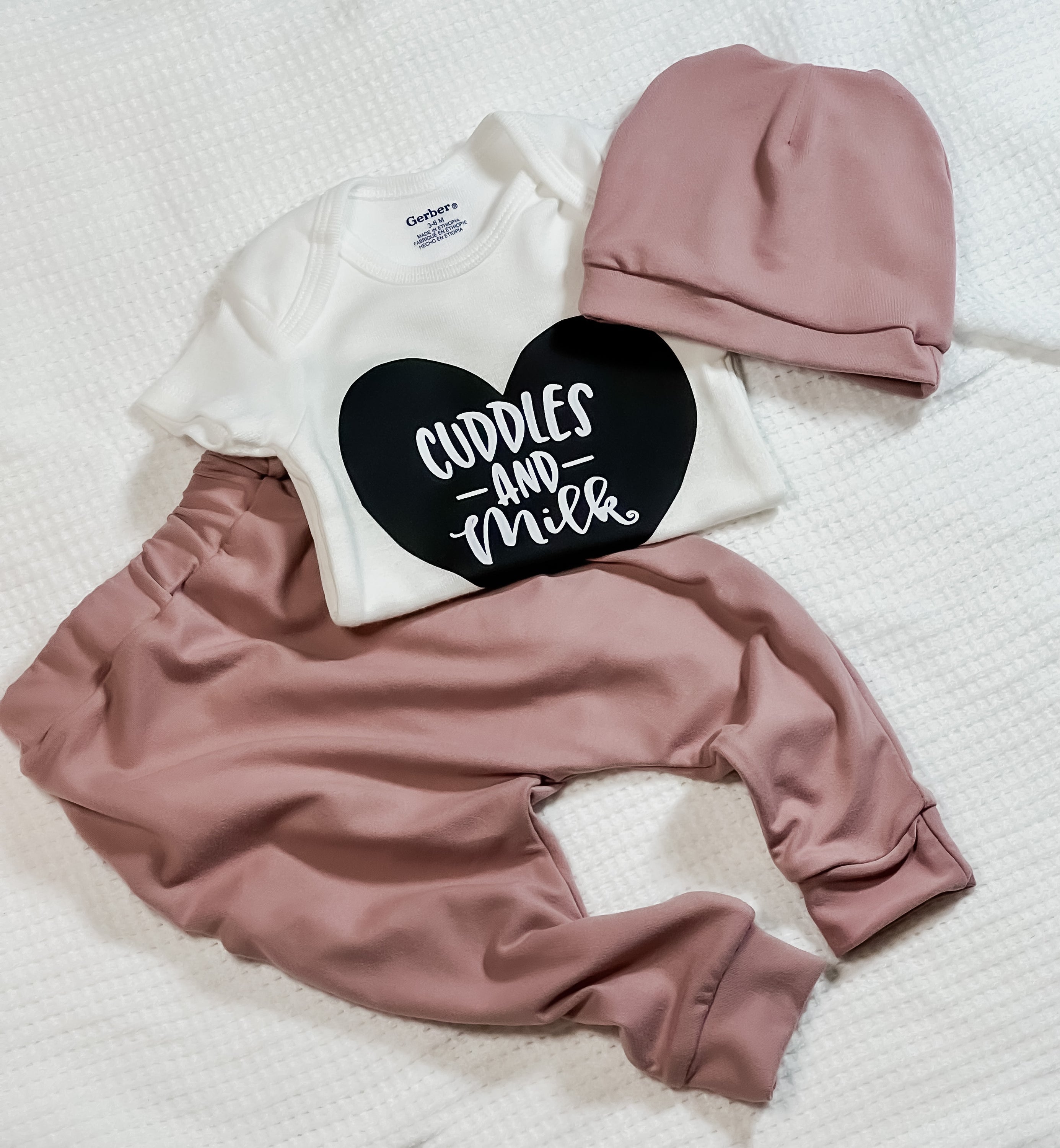 Baby Cuddles and Milk Outfit