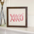 Framed Sign, XOXO - Valentine's Day