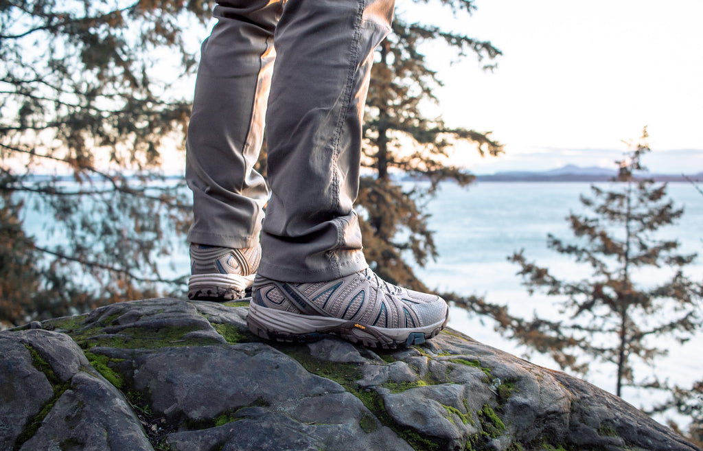 Men's Boots, ROCKROOSTER Bedrock Sand 6 Inch Waterproof Hiking Boots with VIBRAM®