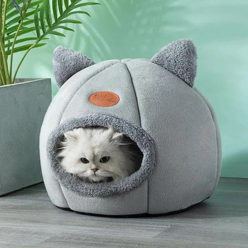 Cat/Pet, Cozy 2-In-1 Pet House Bed