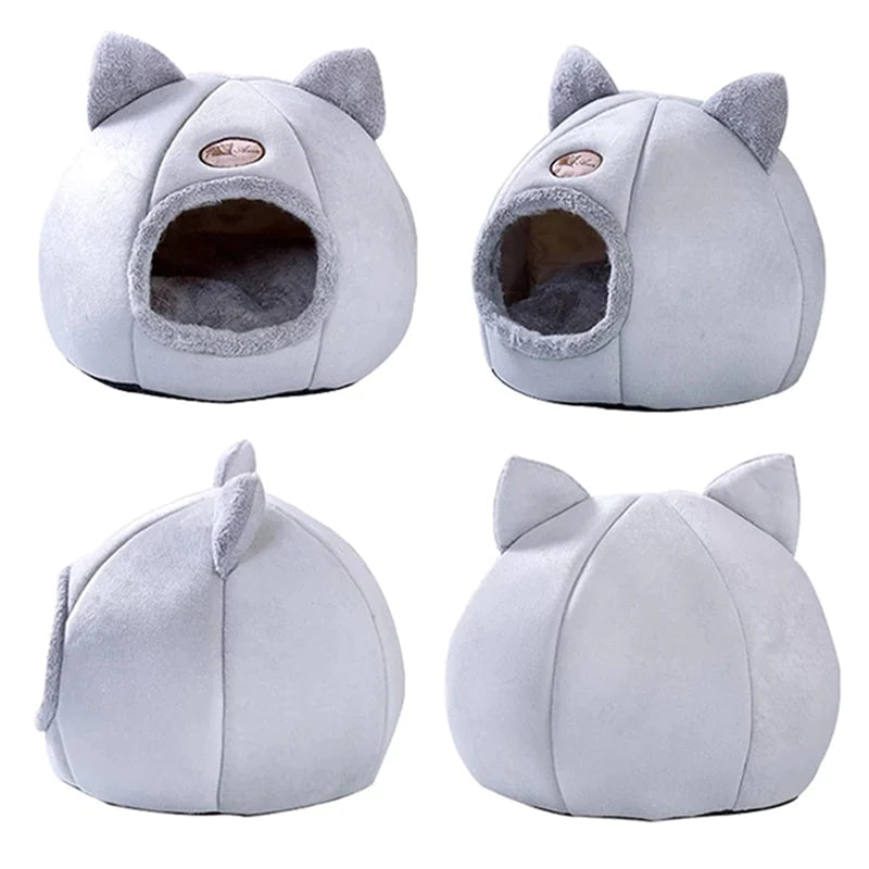 Cat/Pet, Cozy 2-In-1 Pet House Bed