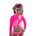 Kids Tie Dye Leopard - Rash Guard - Kids Swimwear