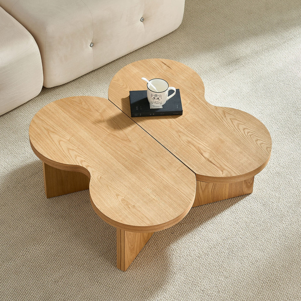 Table, Modern Butterfly MDF Coffee Table, Used In Living Rooms, Bedrooms,