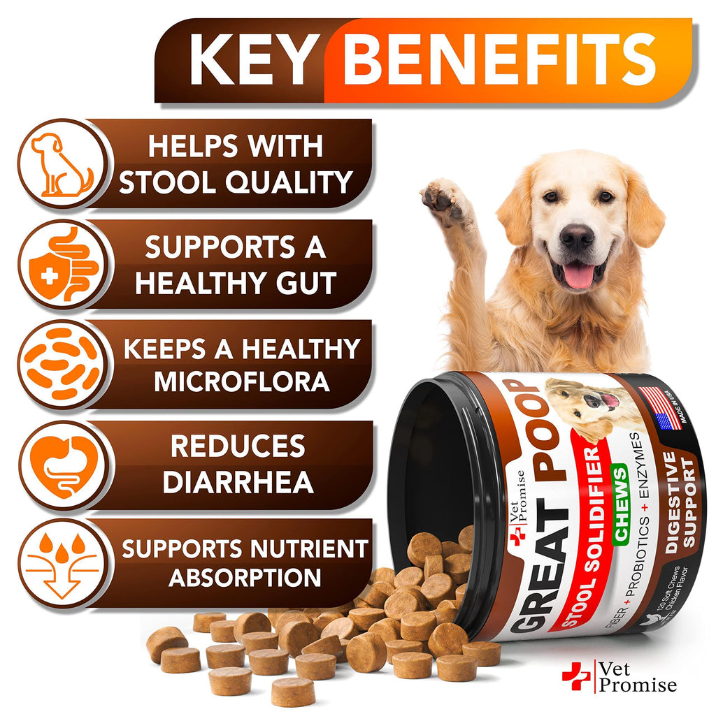 Dogs, Great Poop Probiotics for Dogs   Dog Stool Softener   Fiber for Dogs