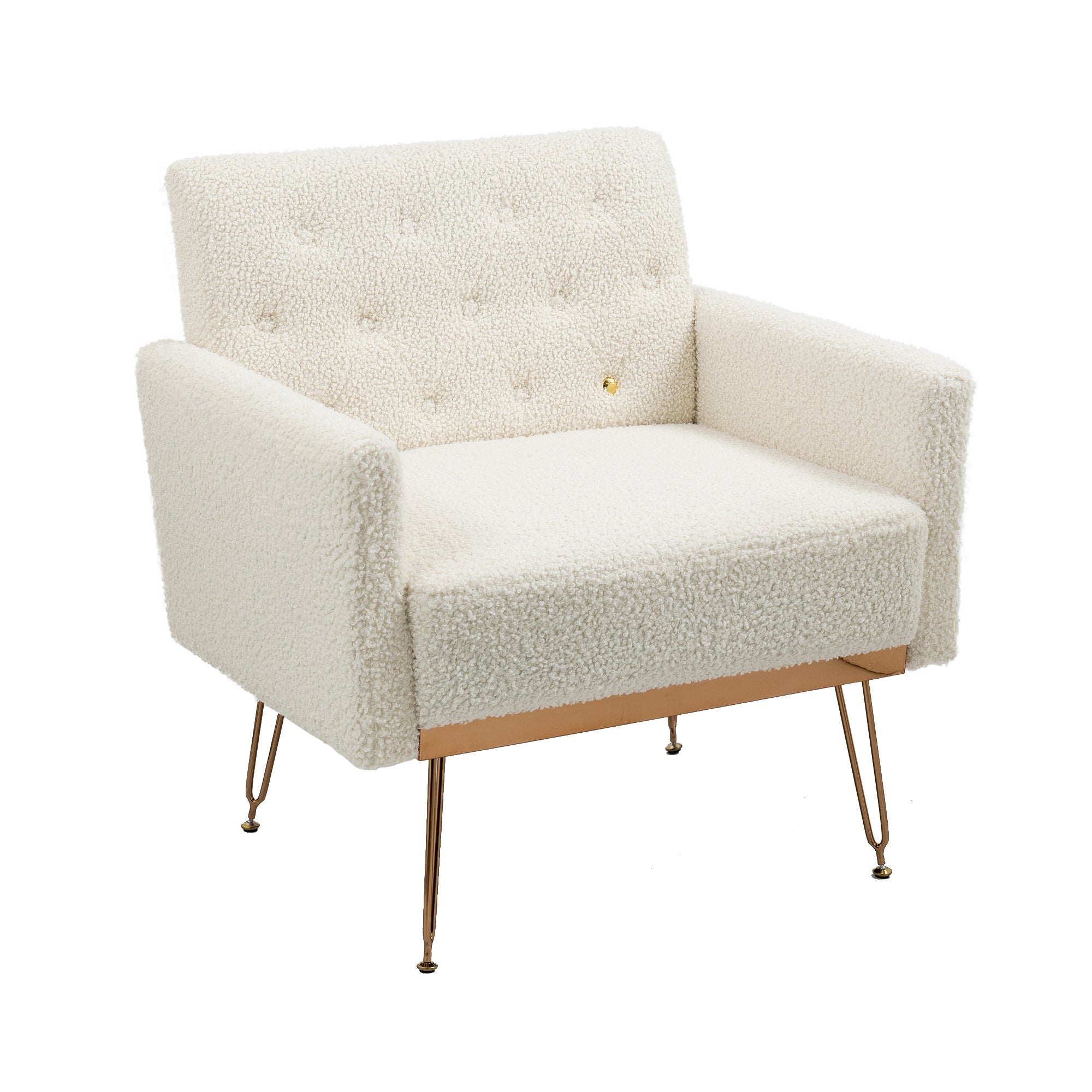 Chair, Armchair Single Sofa Modern Tufted Upholstered Side Reading Chairs