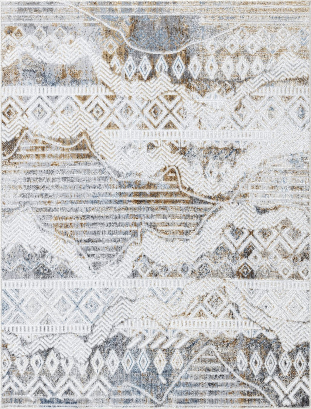 Rug, Legacy, Multi 5 ft. 3 in. x 7 ft. Area Rug