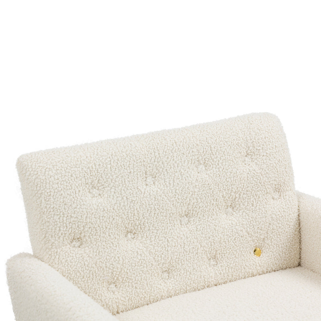 Chair, Armchair Single Sofa Modern Tufted Upholstered Side Reading Chairs