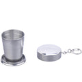 Cup, Camping, Stainless Steel Collapsible Cup