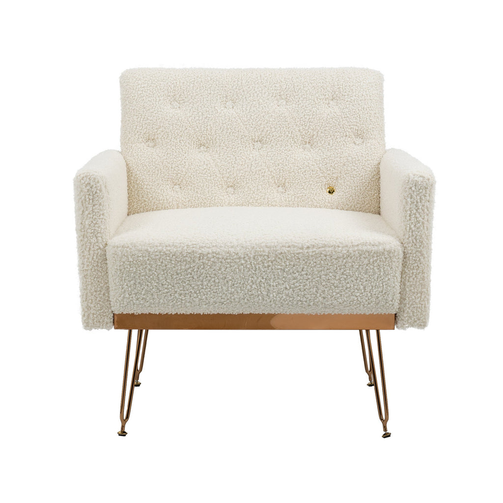 Chair, Armchair Single Sofa Modern Tufted Upholstered Side Reading Chairs