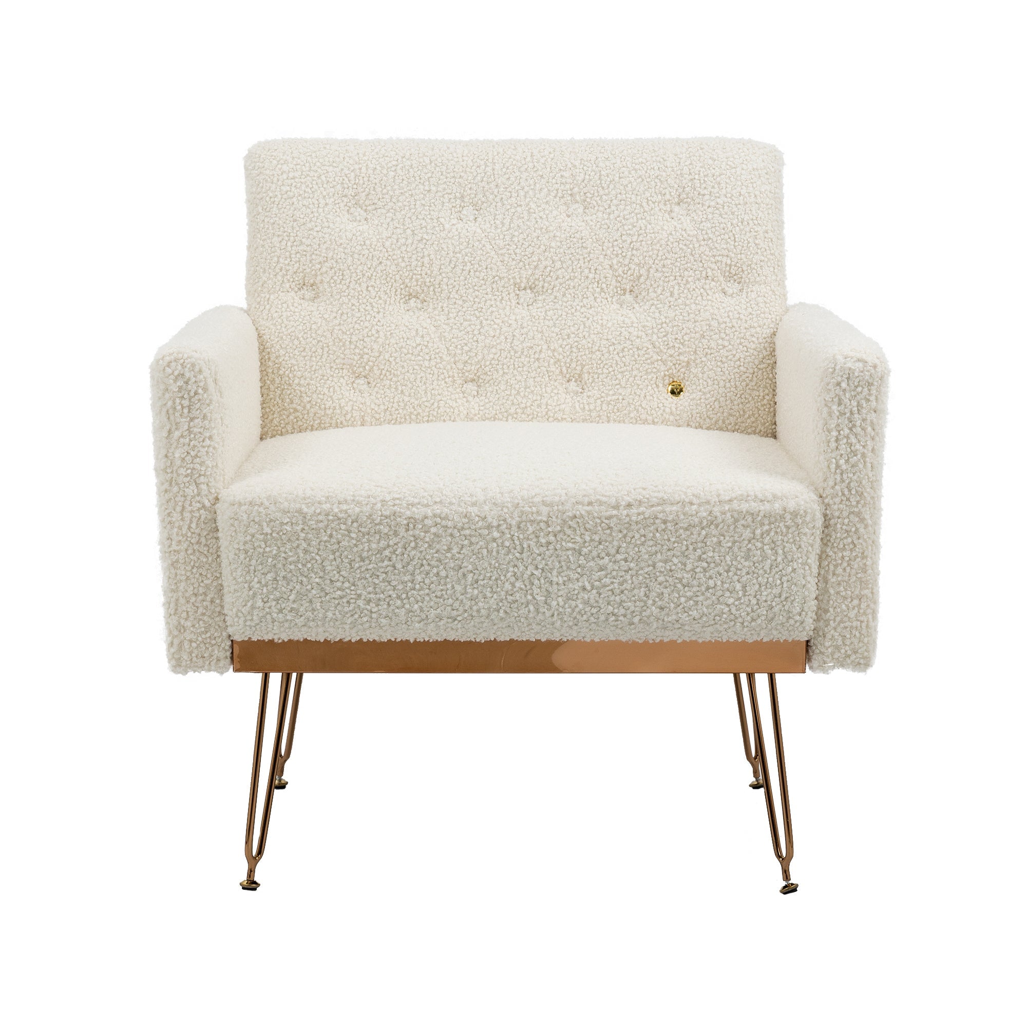 Chair, Armchair Single Sofa Modern Tufted Upholstered Side Reading Chairs