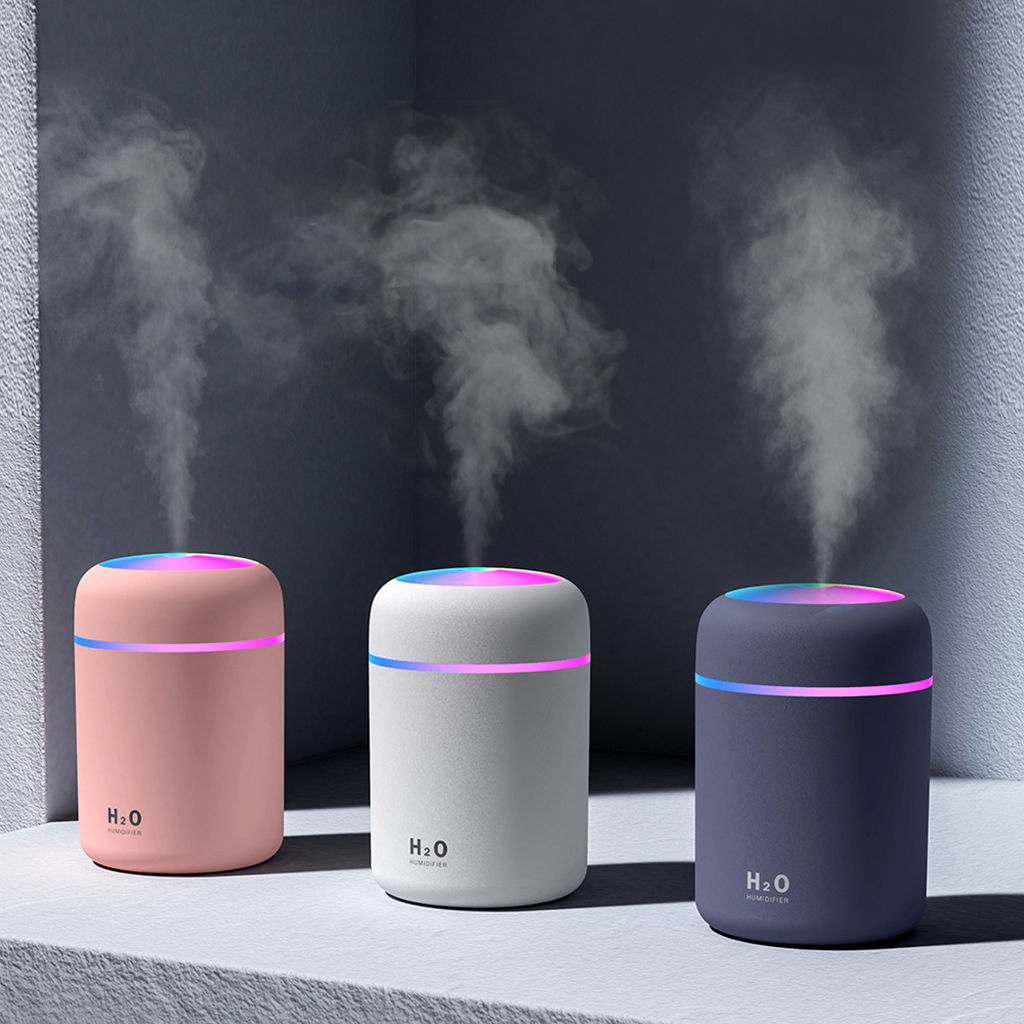 Humidifier, Portable Air Humidifier Aroma Essential Oil Diffuser for Car Home