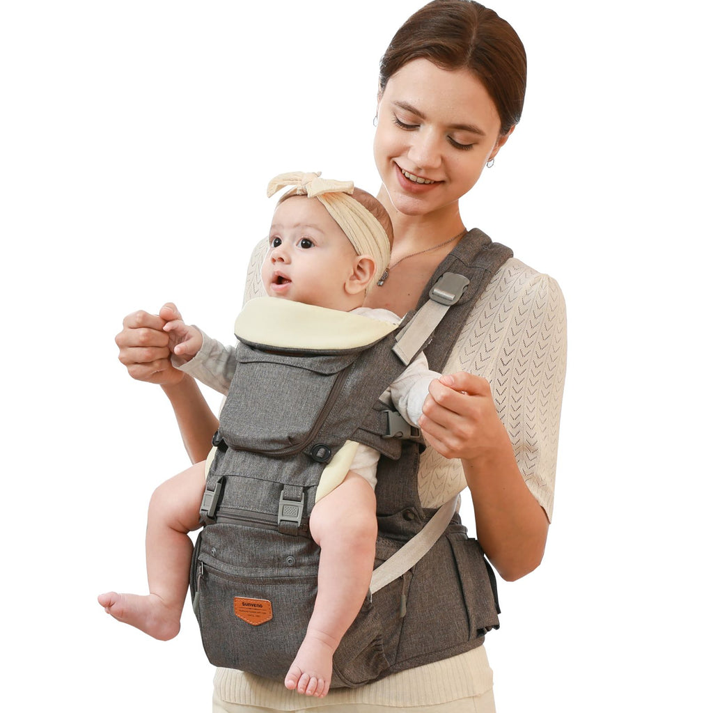 Baby, Ergonomic 3-in-1 Baby Carrier and Hipseat