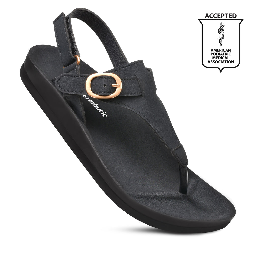 Women's Sandals, Aerothotic Ridge Slingback Open Toe Sandals