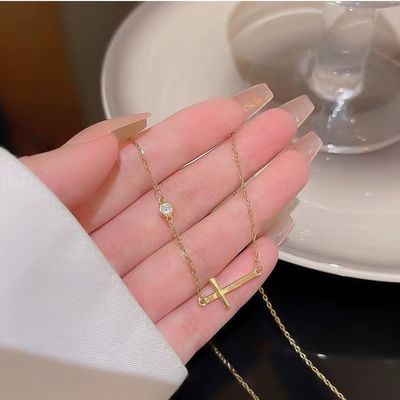 Bracelet/Anklet Faith based cross