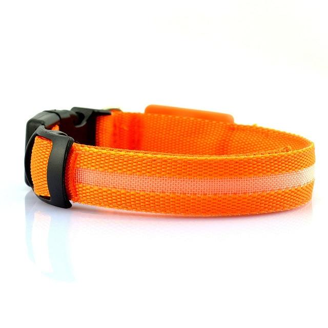 Collar for pets, USB RECHARGEABLE LED