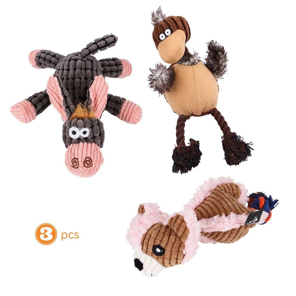 Dog, Fast Shipping 3 pack assorted Dog toys
