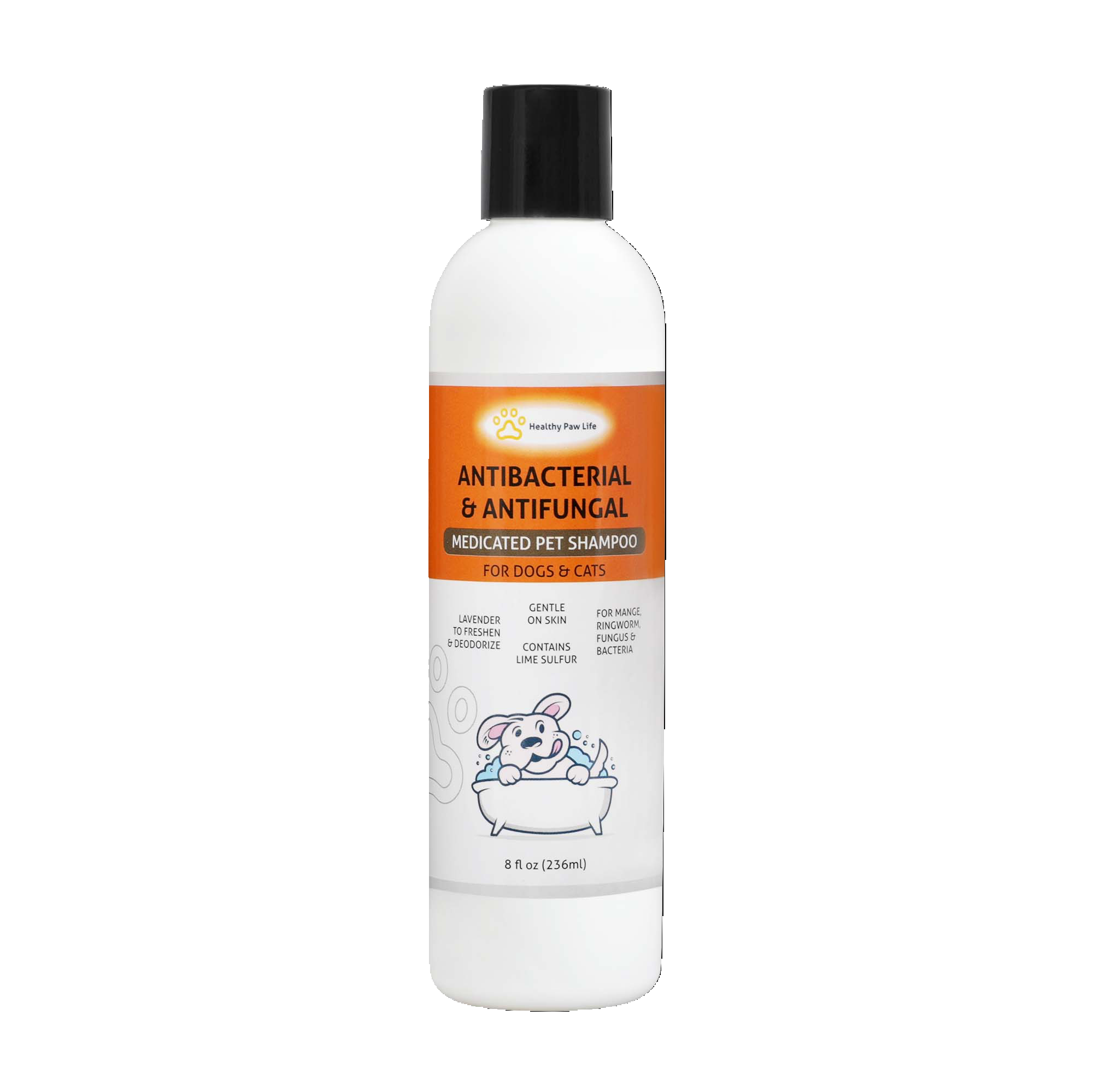 Pet Shampoo, Lime Sulfur Pet Shampoo Pet Care and Veterinary Solution Safe for Pet