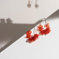 Earrings, Leona Coral Drops
