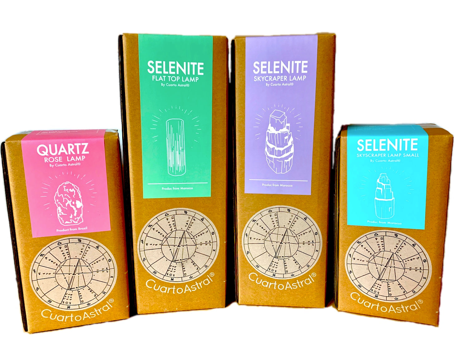 Lamp, Selenite Skyscraper Lamp Small Prime