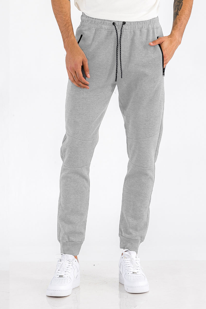 MEN'S SWEATPANTS, HEATHERED COTTON SWEATS