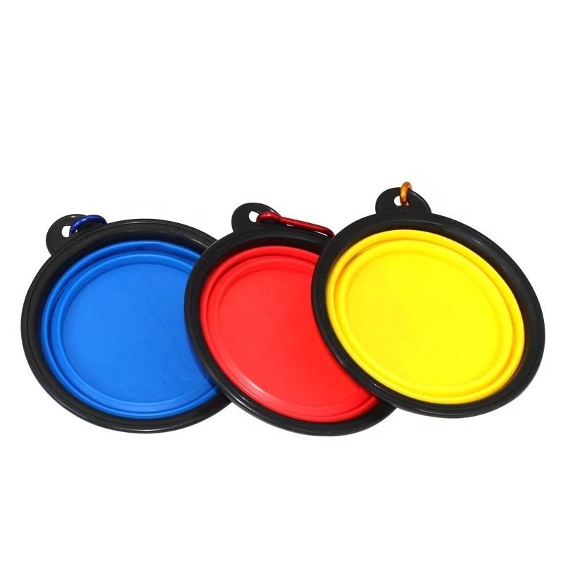 PET BOWL, COLLAPSIBLE SILICONE TRAVEL