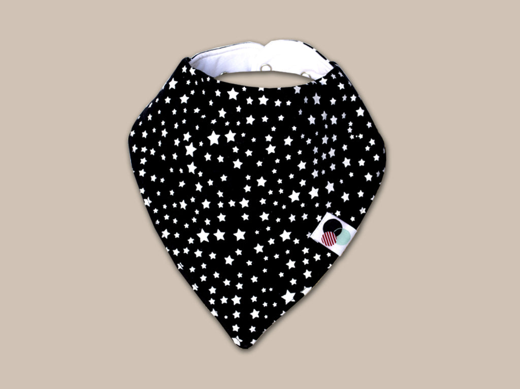 Baby, STARS | Premium Plus Baby Bandana Bib (organic cotton)