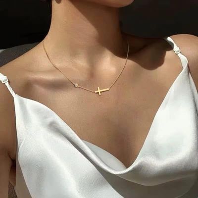 Necklace, Faith based cross