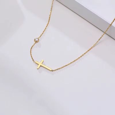 Bracelet/Anklet Faith based cross