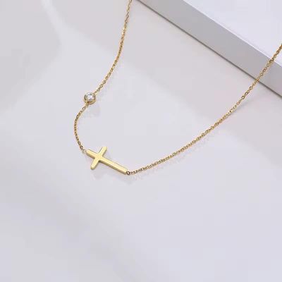Necklace, Faith based cross