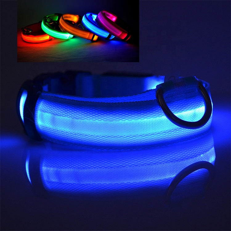 Collar for pets, USB RECHARGEABLE LED