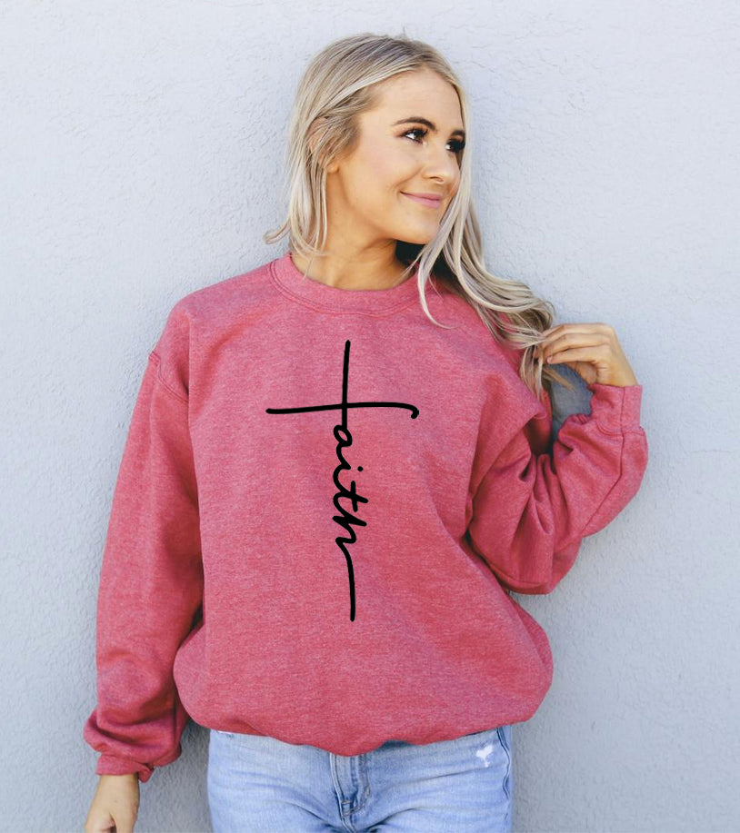 Women's Sweatshirt, Faith