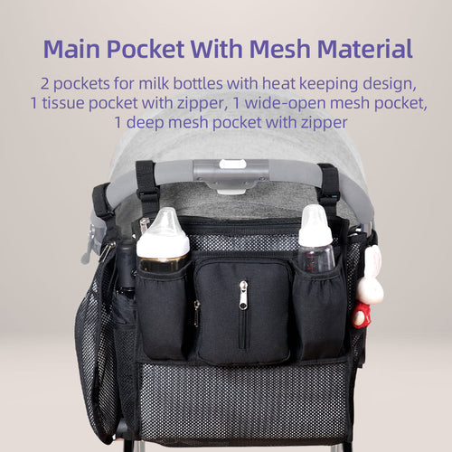 Baby Stroller, Universal Stroller Organizer